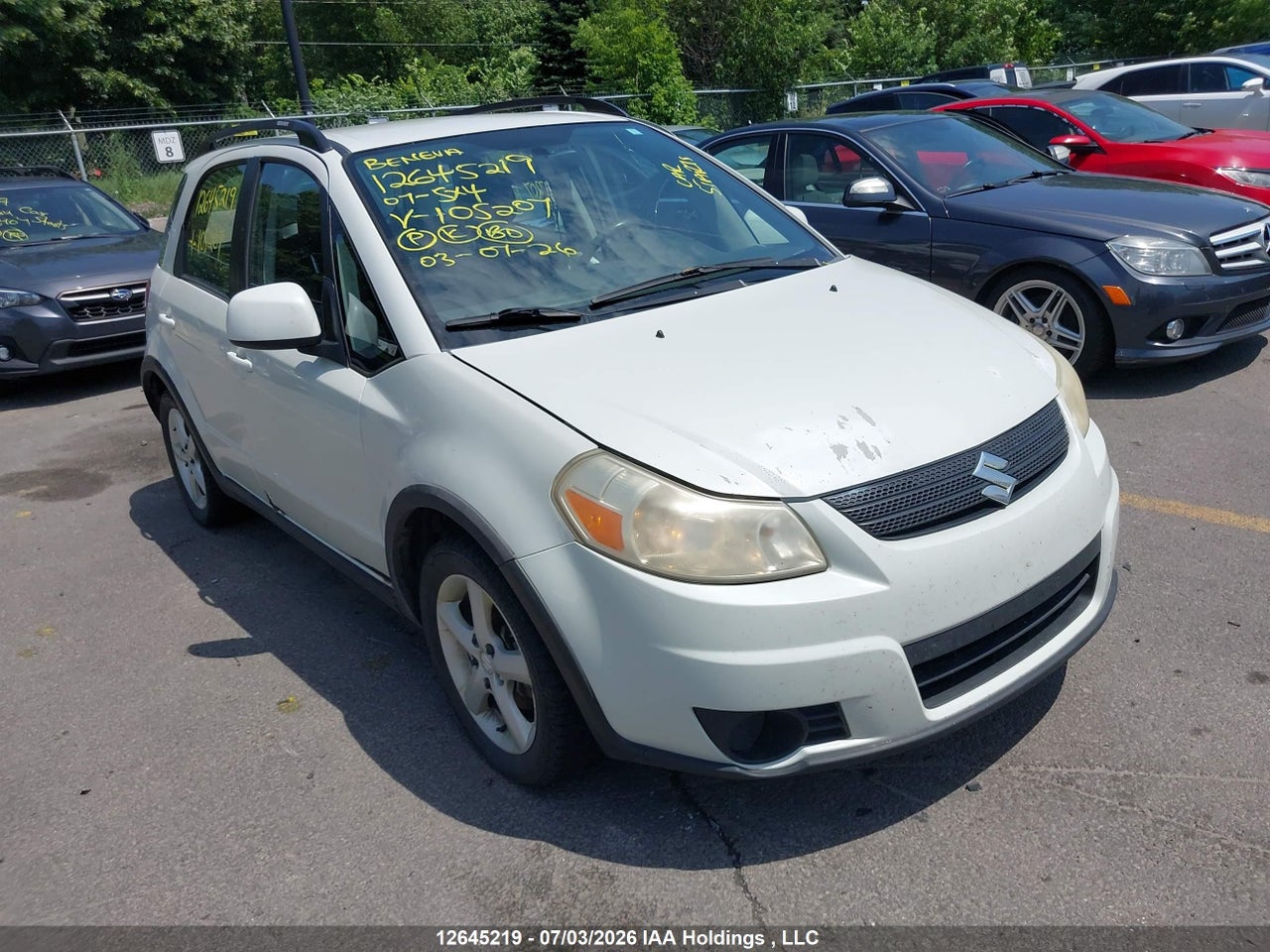 2007 SUZUKI SX4 JX thumbnail 2