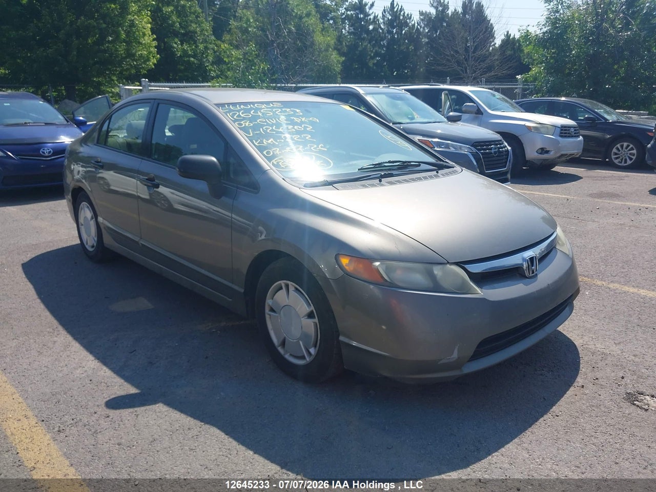 2008 HONDA CIVIC DX-G thumbnail 2