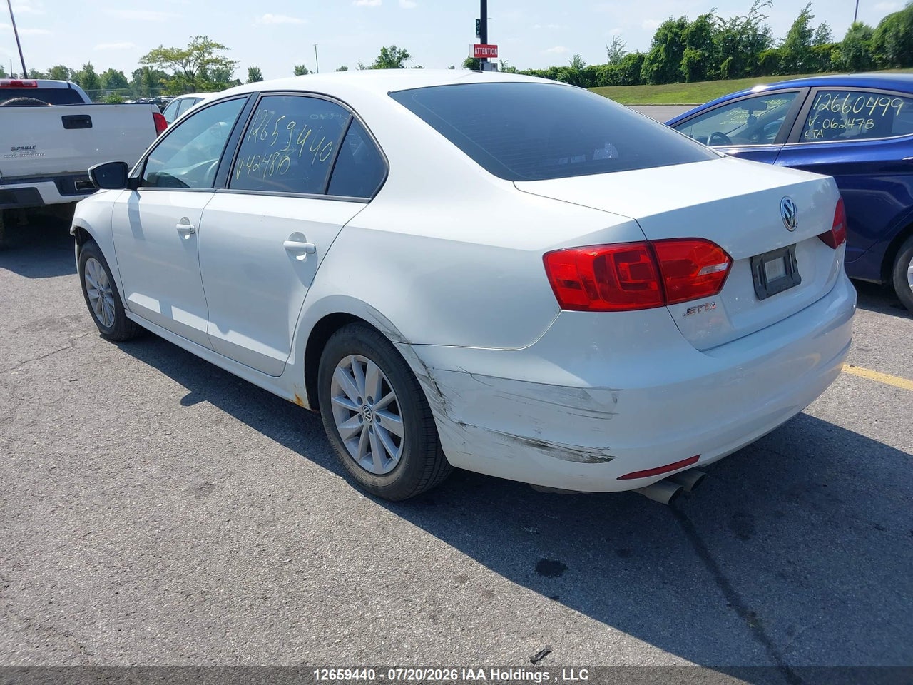2014 VOLKSWAGEN JETTA 2.0L TRENDLINE/2.0L TRENDLINE+ thumbnail 4