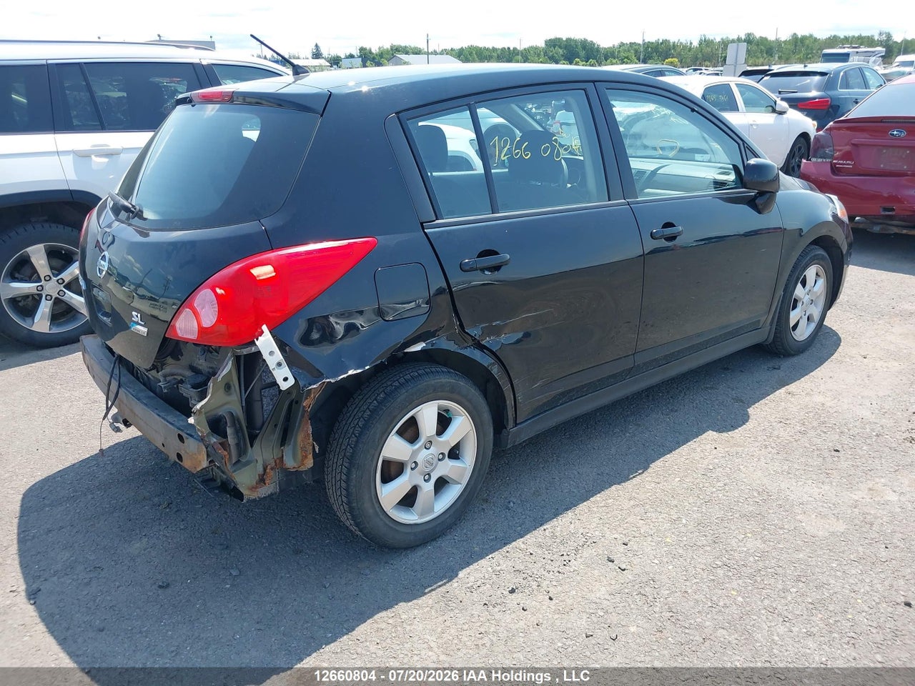 2012 NISSAN VERSA 1.8 SL thumbnail 5