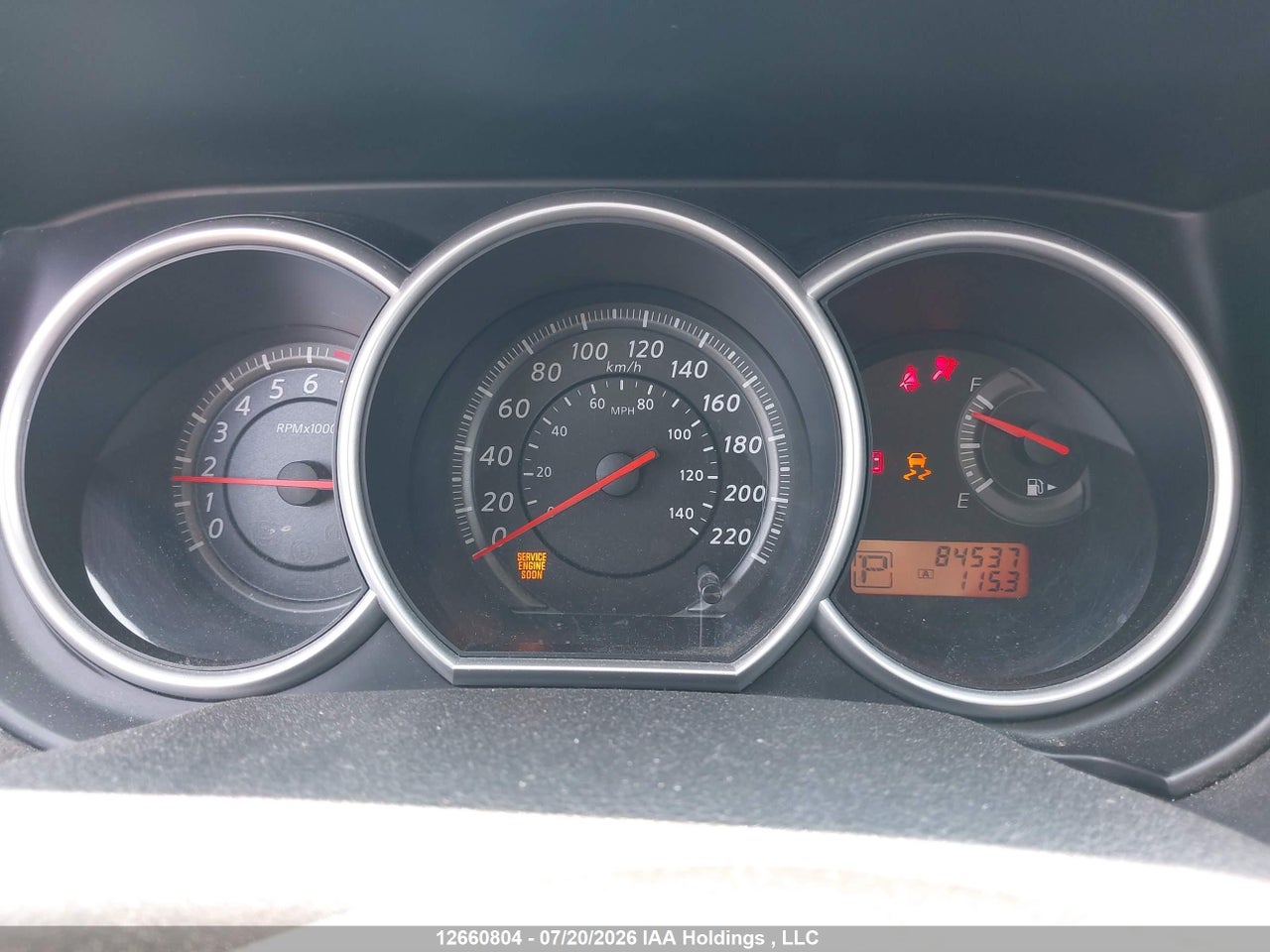 2012 NISSAN VERSA 1.8 SL thumbnail 8