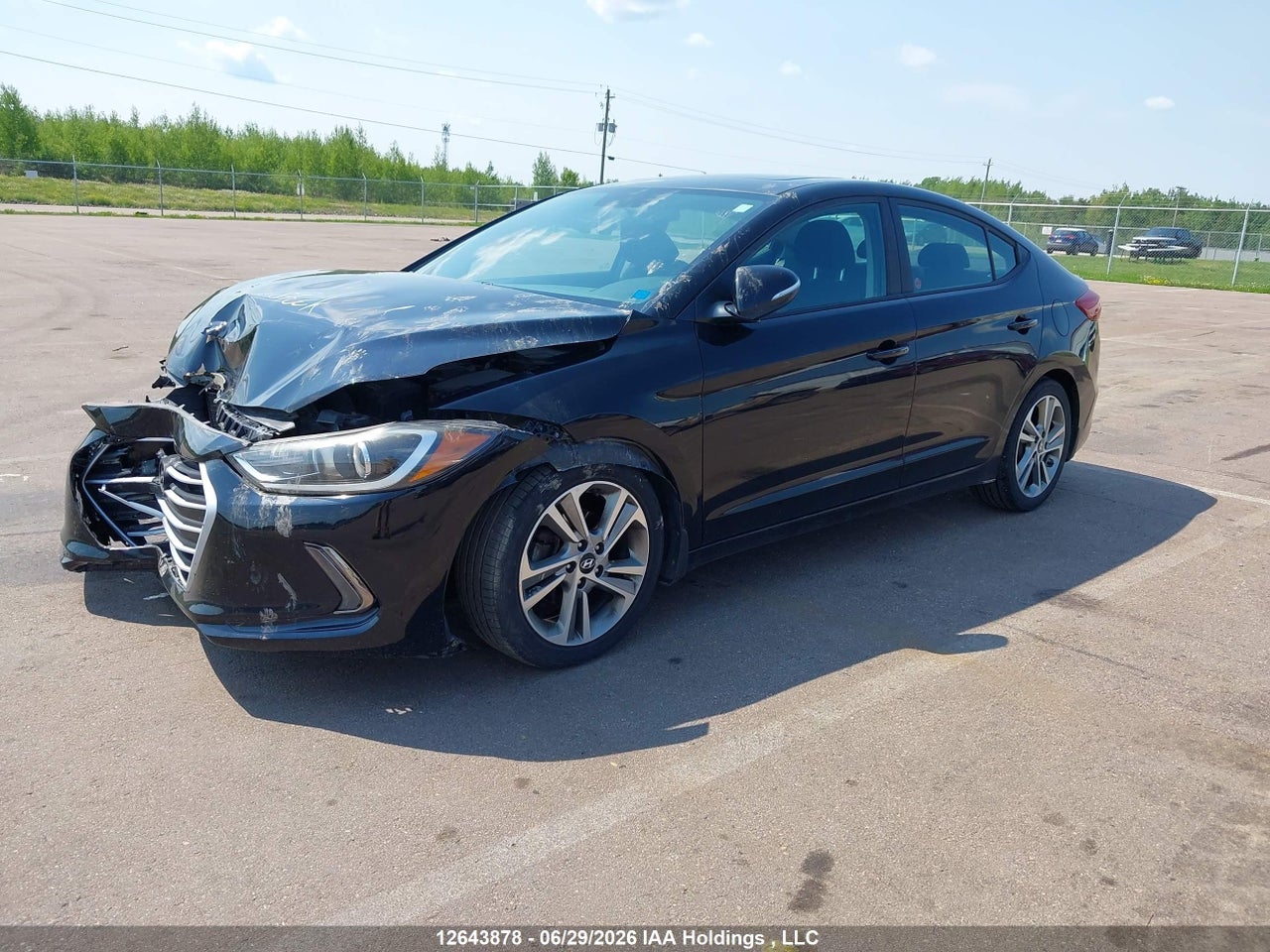 2017 HYUNDAI ELANTRA GLS thumbnail 3