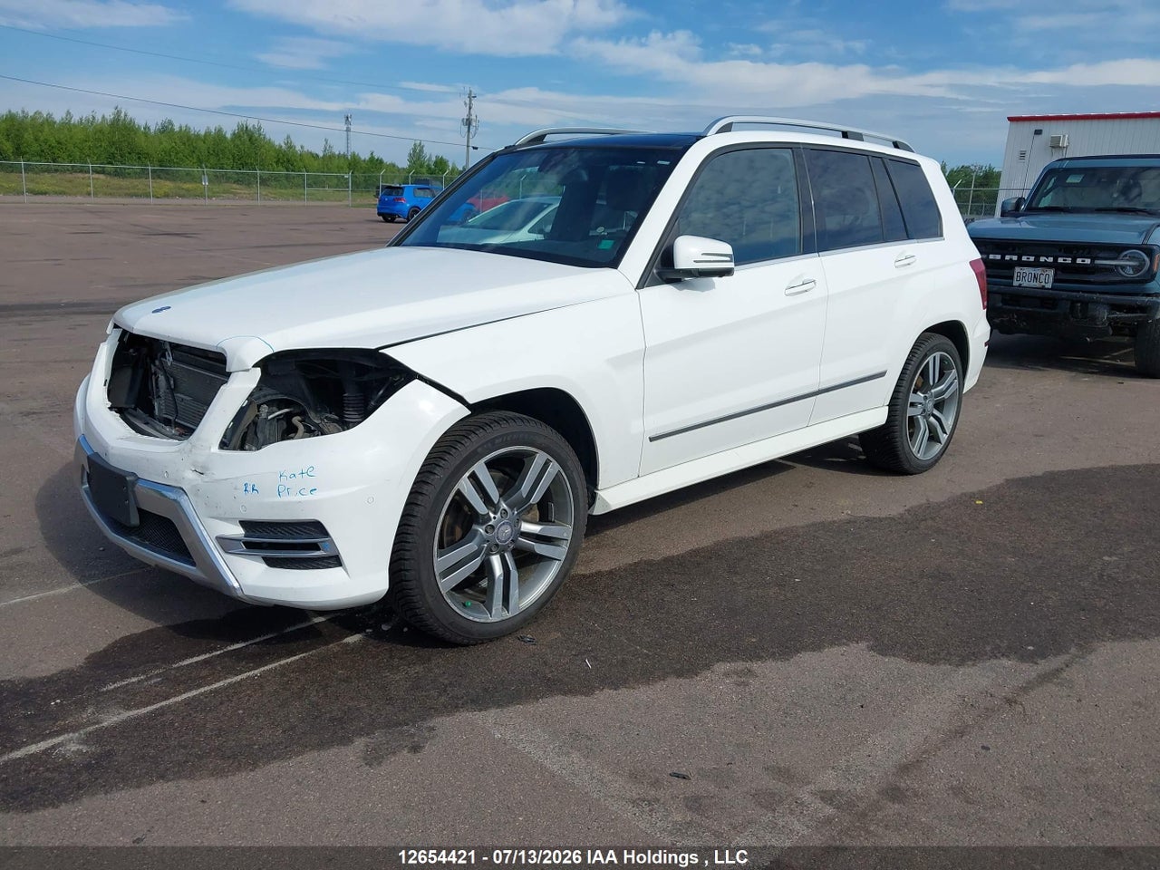 2015 MERCEDES BENZ GLK 250 BLUETEC 4MATIC thumbnail 3