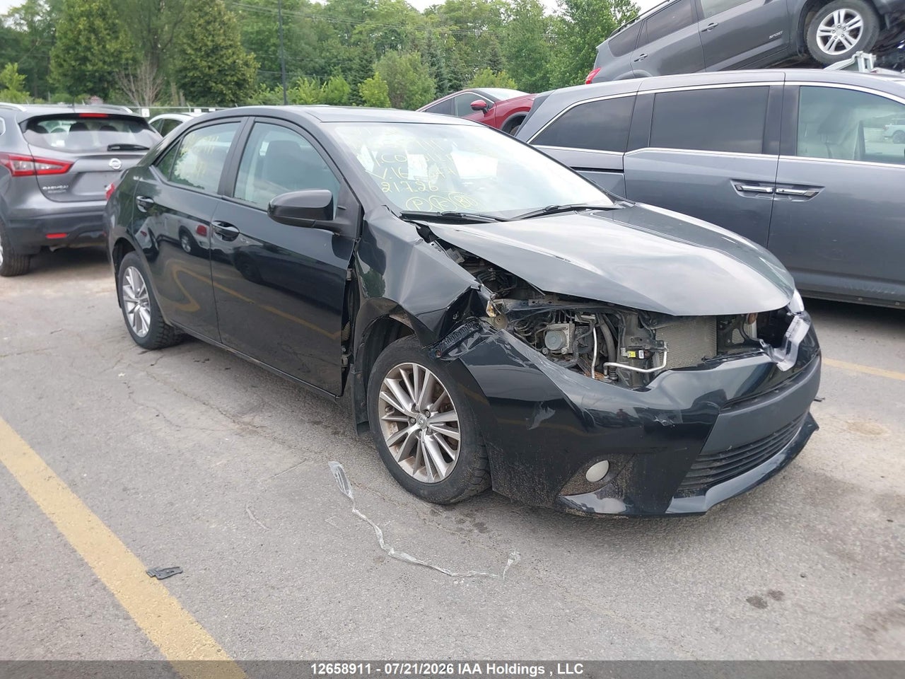 2014 TOYOTA COROLLA LE thumbnail 2