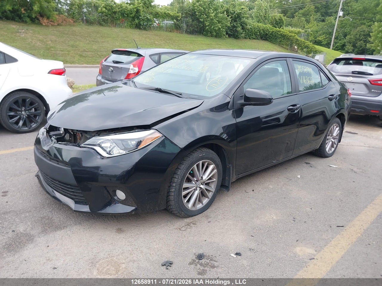 2014 TOYOTA COROLLA LE thumbnail 3