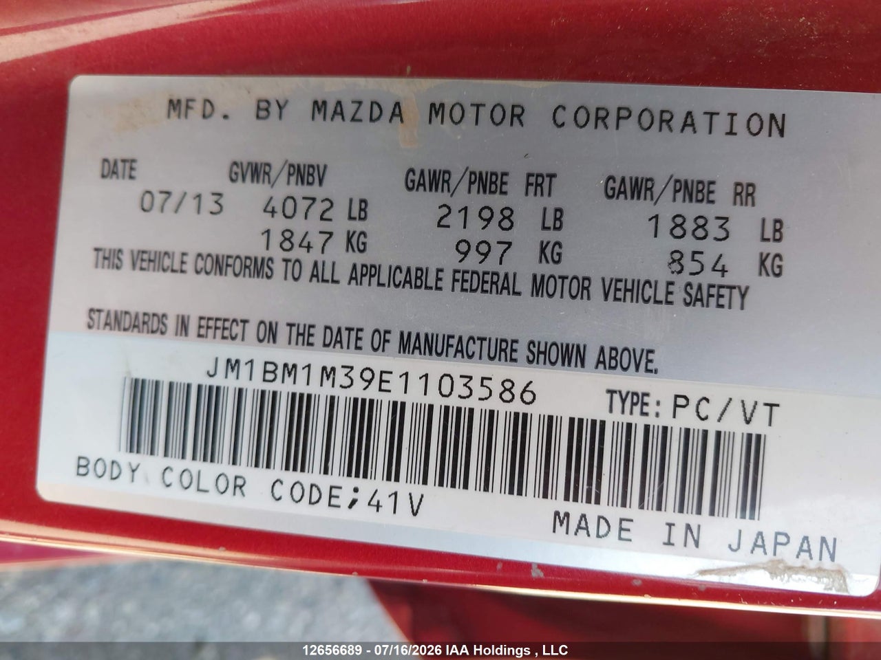 2014 MAZDA MAZDA3 GT-SKY thumbnail 10