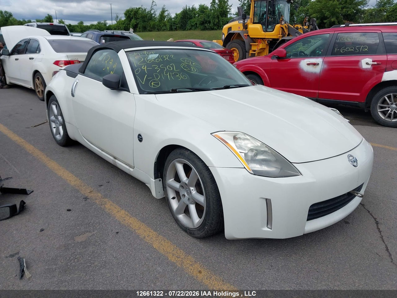 2004 NISSAN 350Z ROADSTER thumbnail 2