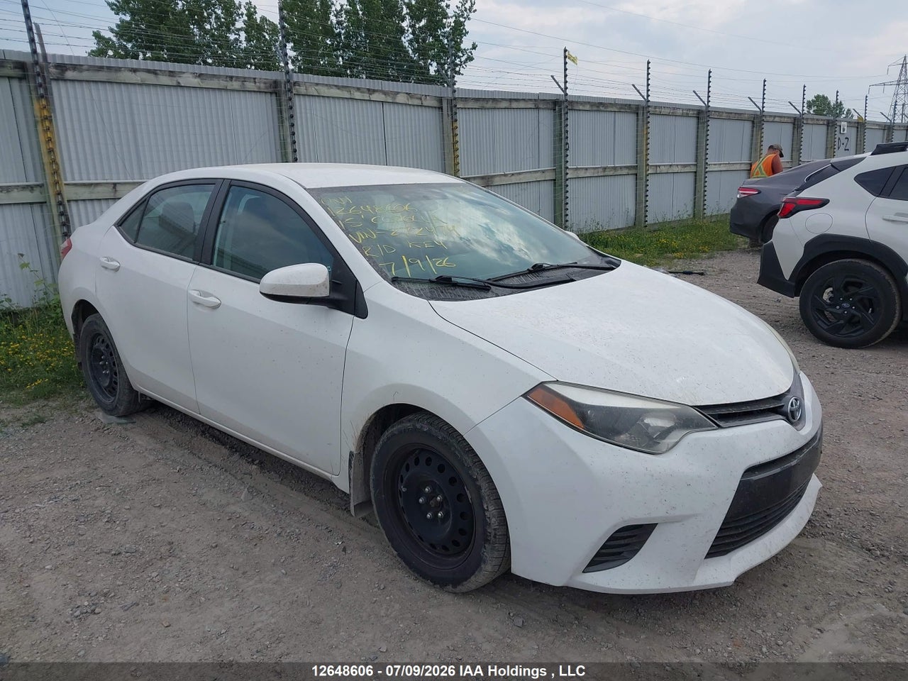 2015 TOYOTA COROLLA L/LE/LE PLS/PRM/S/S PLS thumbnail 2
