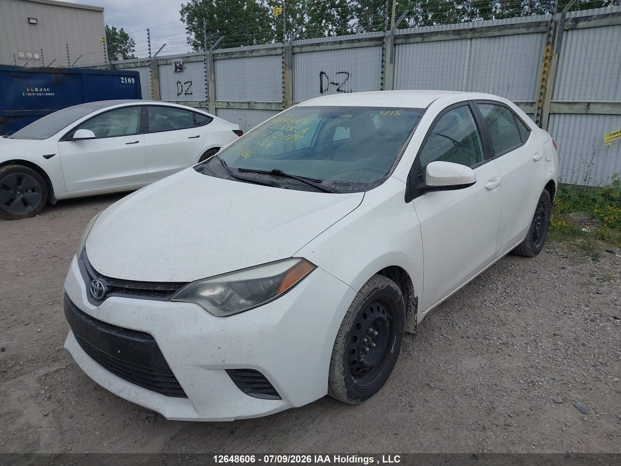 2015 TOYOTA COROLLA L/LE/LE PLS/PRM/S/S PLS thumbnail 3