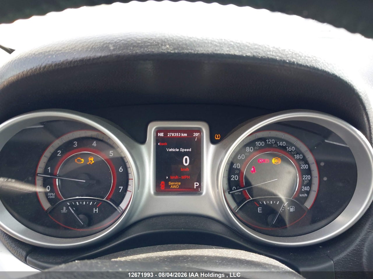 3C4PDDFG1CT185116 · 2012 DODGE JOURNEY R/T · 7/12