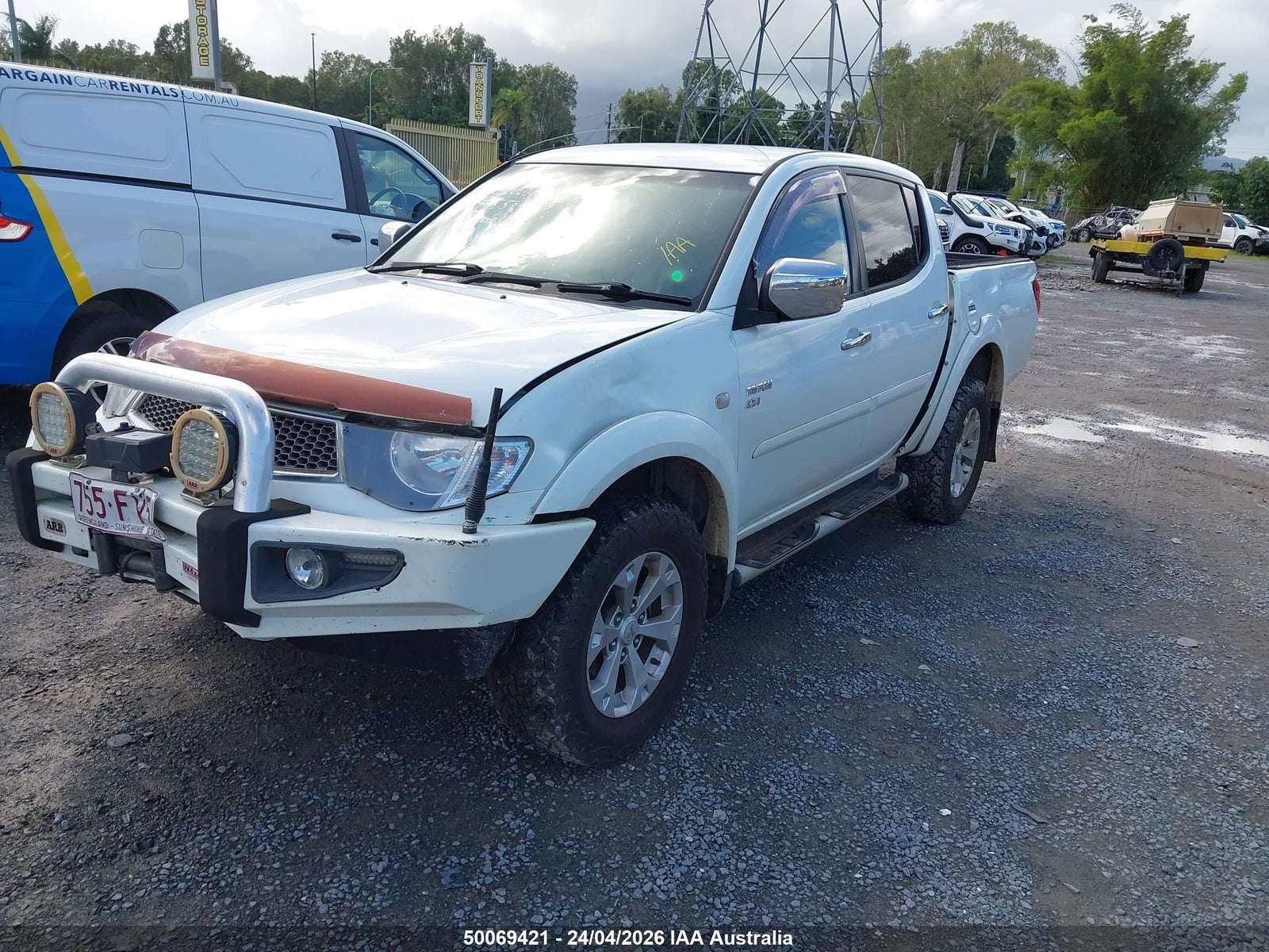 2012 Mitsubishi Triton 2.5 CDi GLX-R Double Cab Ute 4x4