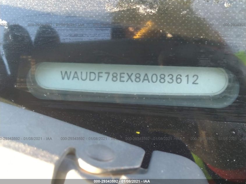 WAUDF78EX8A083612