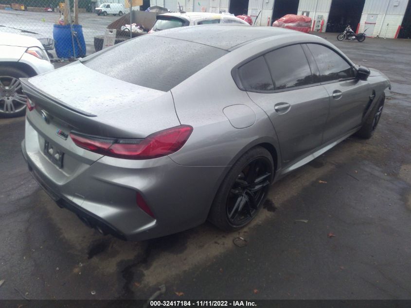 2022 BMW M8 GRAN COUPE COMPETITION GRAN COUPE WBSGV0C06NCH61757