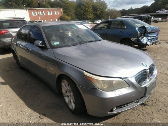 WBANB33585B116936 2005 BMW 545I фото продажи на аукционе в США