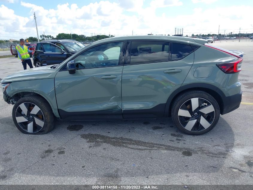 2023 VOLVO C40 RECHARGE PURE ELECTRIC TWIN ULTIMATE YV4ED3GM0P2030258