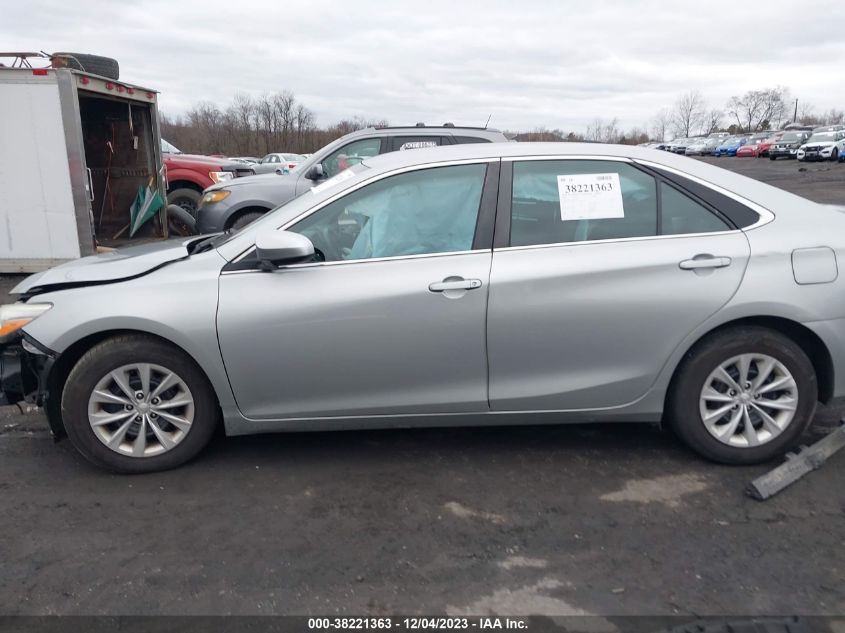 2016 Toyota Camry Le VIN: 4T4BF1FK1GR549927 Lot: 38221363