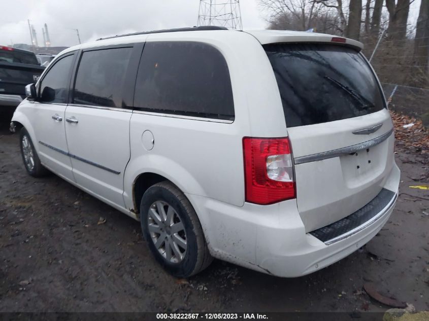 2012 Chrysler Town & Country Touring-L VIN: 2C4RC1CGXCR192955 Lot: 38222567