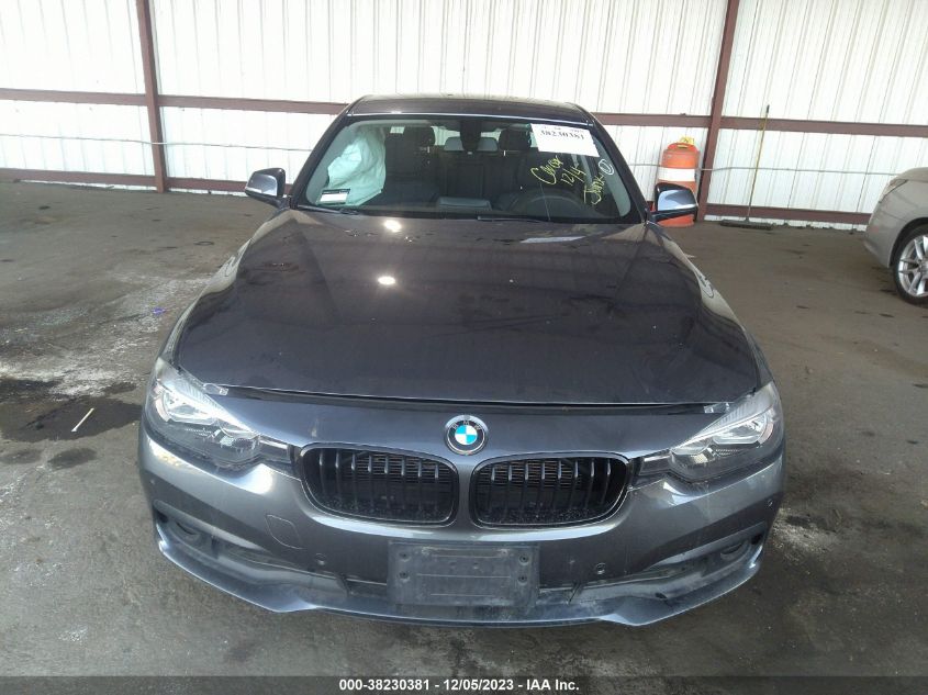2016 BMW 320I xDrive VIN: WBA8E5G51GNT40335 Lot: 38230381