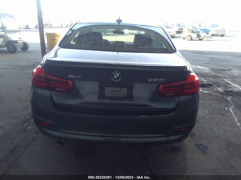 2016 BMW 320I xDrive VIN: WBA8E5G51GNT40335 Lot: 38230381