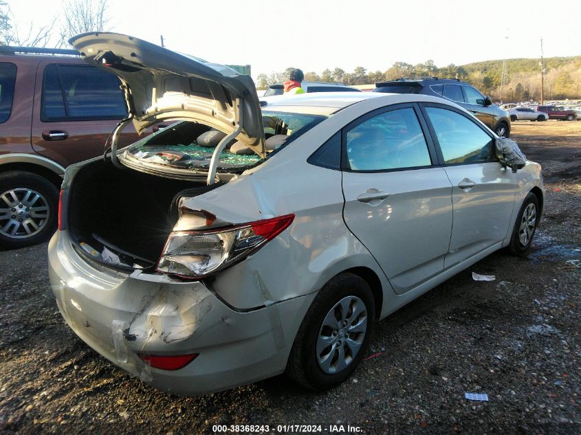 KMHCT4AE2HU****** Salvage and Wrecked 2017 Hyundai Accent in Alabama State