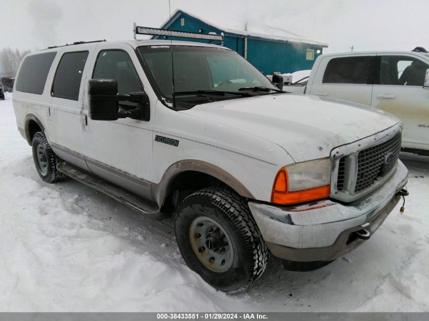 1FMNU43S8YE****** 2000 Ford Excursion Limited