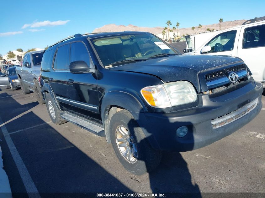 5TDZT38A35S****** 2005 Toyota Sequoia Limited