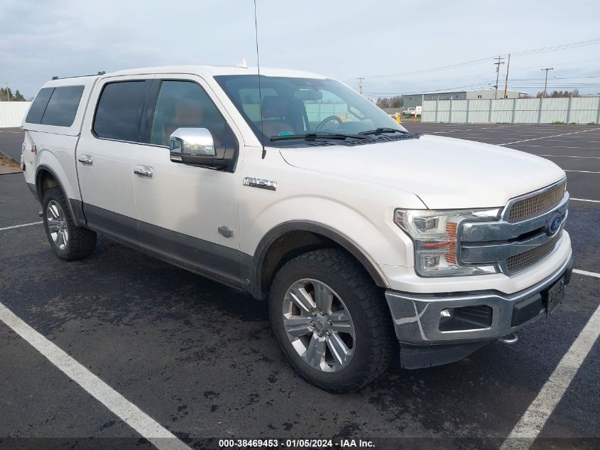 1FTEW1EG9JF****** 2018 Ford F-150 King Ranch