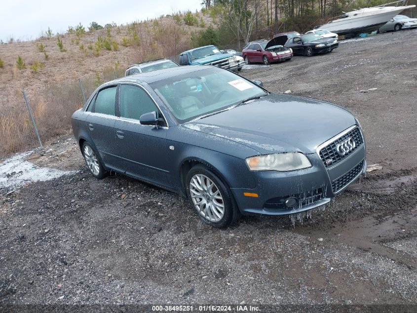 WAUAF78E78A****** Salvage and Wrecked 2008 Audi A4 in AL - Bessemer