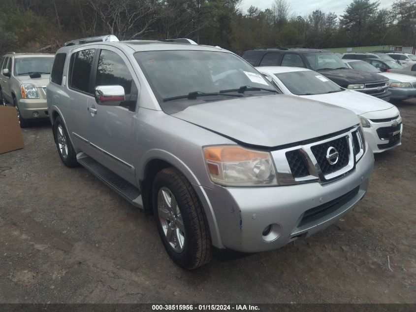 5N1BA0ND7AN****** Salvage and Wrecked 2010 Nissan Armada in AL - Bessemer