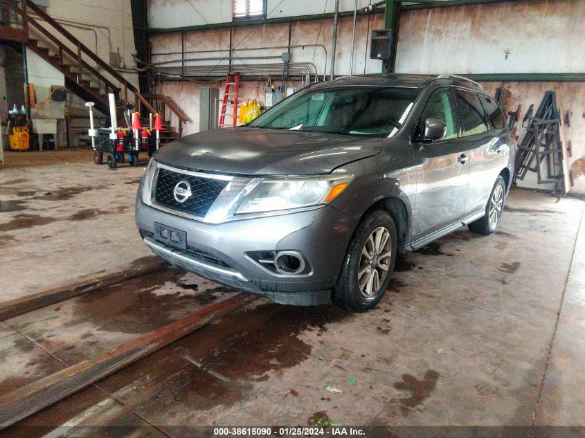 5N1AR2MM7FC****** Salvage and Repairable 2015 Nissan Pathfinder in Alabama State