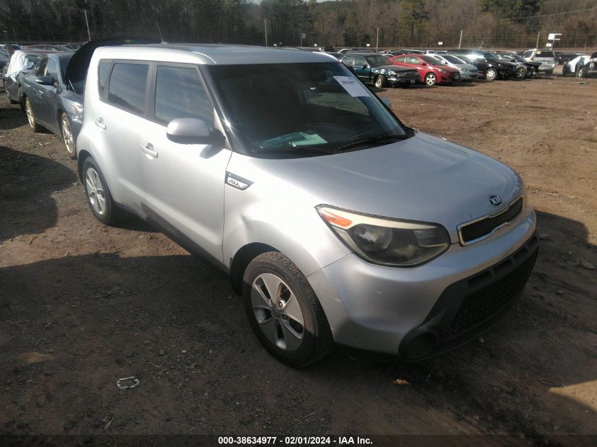 KNDJN2A23F7****** Salvage and Wrecked 2015 Kia Soul in AL - Bessemer