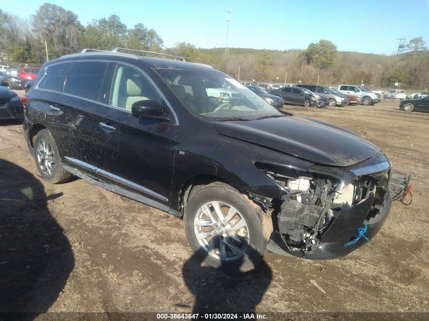 5N1AL0MM7DC****** Salvage and Wrecked 2013 Infiniti JX35 in AL - Bessemer