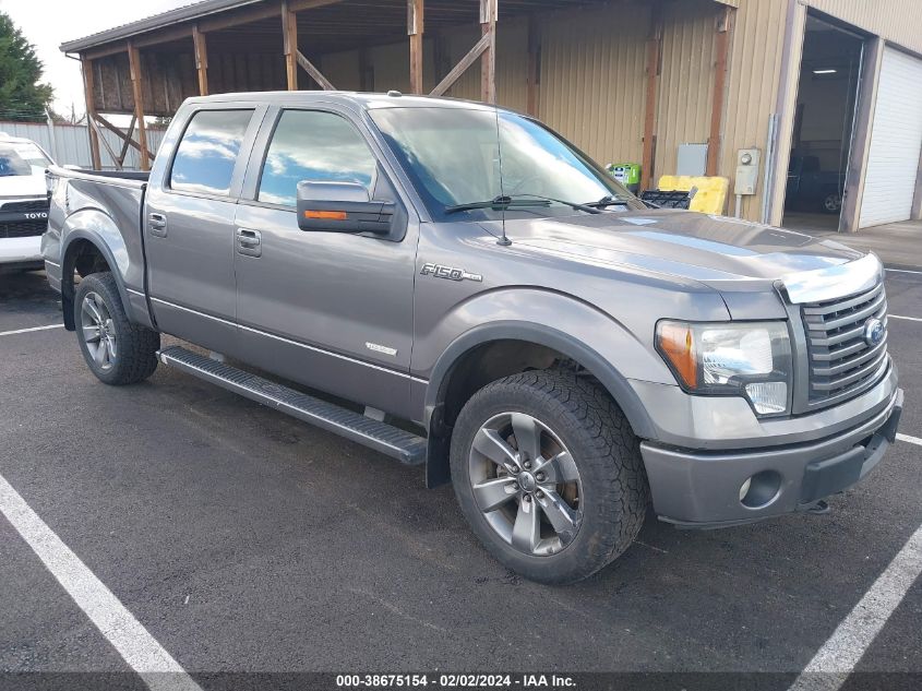 1FTFW1ET3CK****** 2012 Ford F-150 FX4
