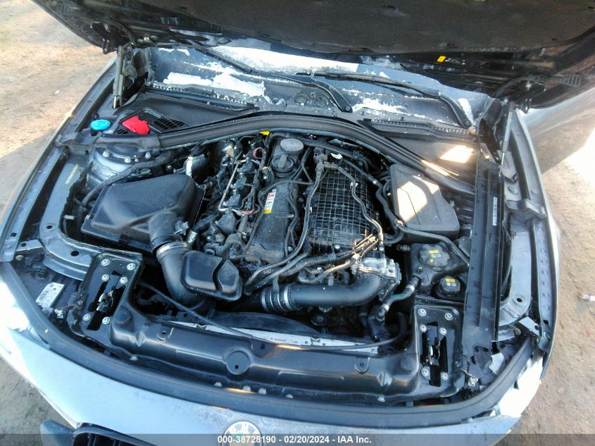 2018 BMW 340 3.0L I6 FI DOHC 24V (VIN: WBA8B7G58JNU95248