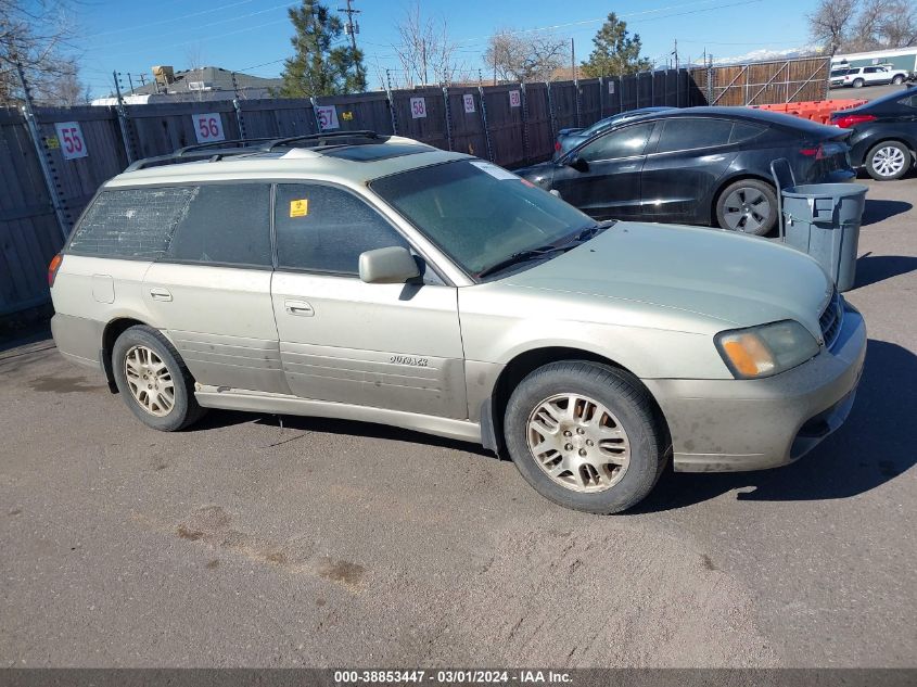 4S3BH686547****** 2004 Subaru Outback Limited