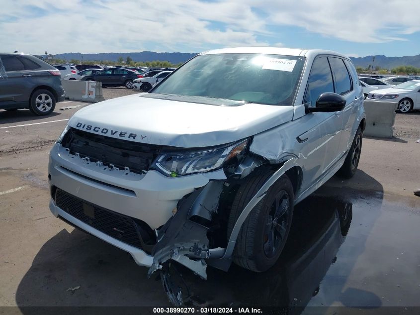 2023 LAND ROVER DISCOVERY SPORT 2.0L I4   N(VIN: SALCT2FX0PH322873