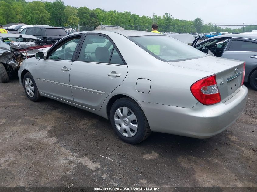 2004 Toyota Camry Le VIN: 4T1BE32K24U294604 Lot: 39339320