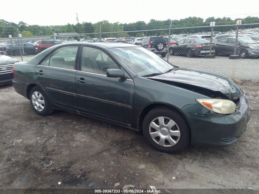2003 Toyota Camry Le VIN: 4T1BE30K63U655480 Lot: 39367233