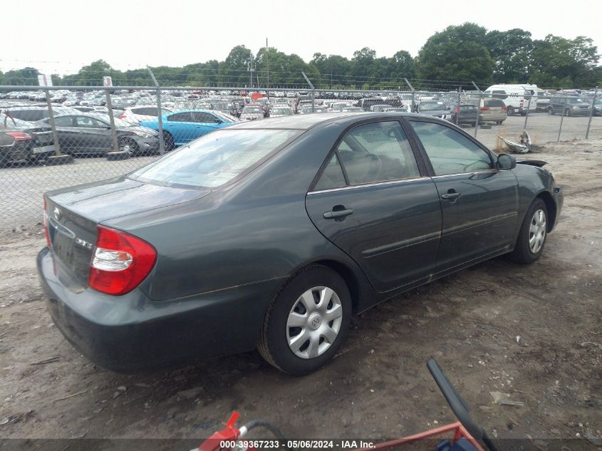 2003 Toyota Camry Le VIN: 4T1BE30K63U655480 Lot: 39367233