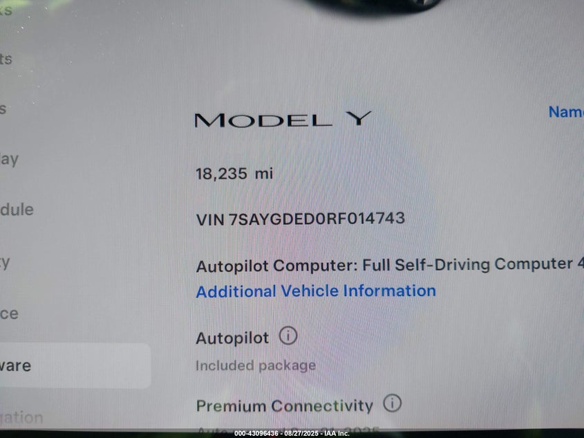 TESLA MODEL Y - zdjęcie 15