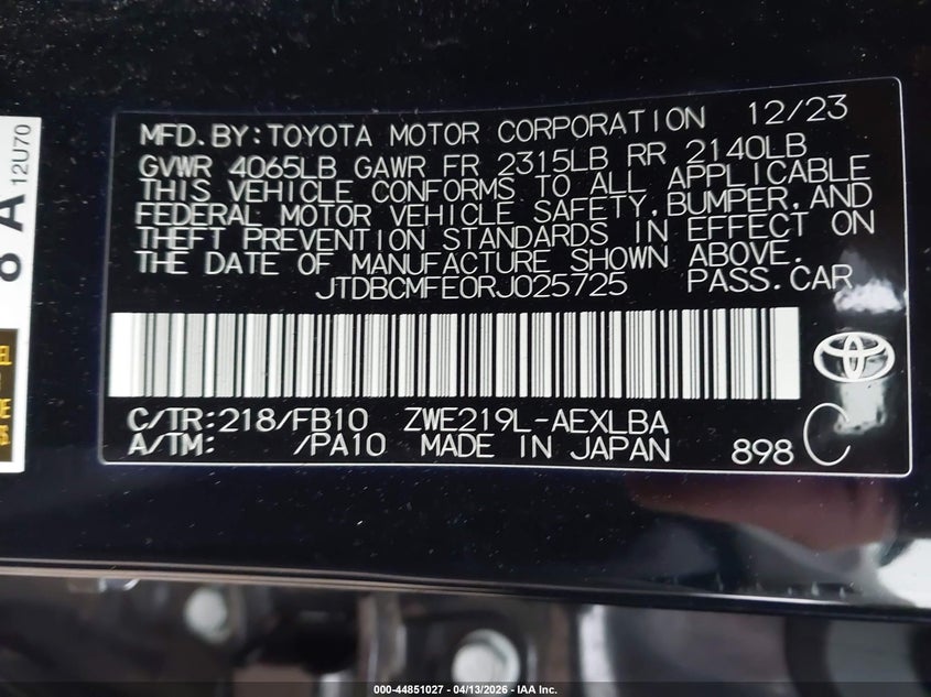 TOYOTA COROLLA - zdjęcie 9