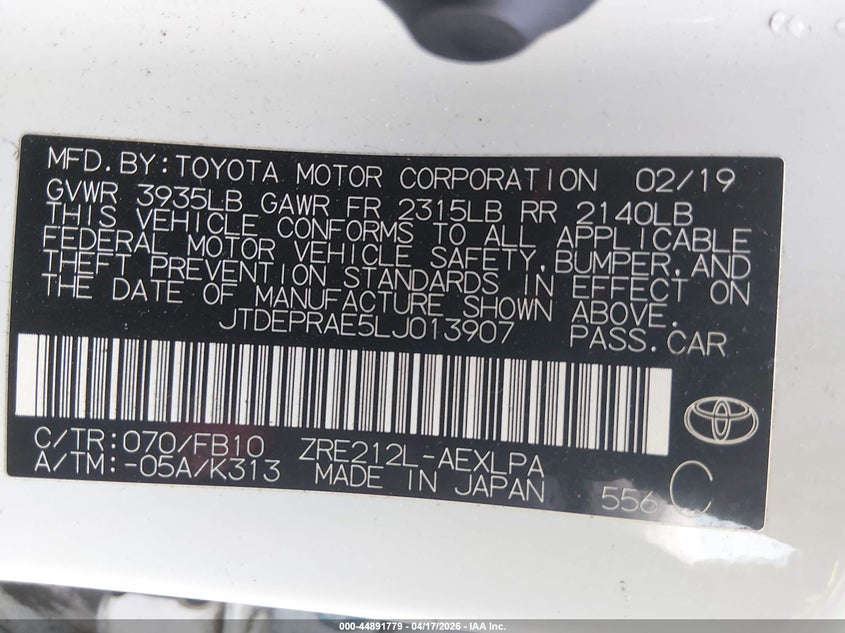 TOYOTA COROLLA - zdjęcie 9