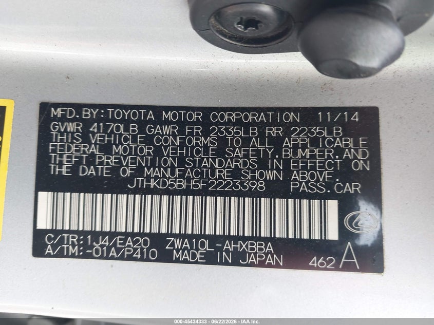 LEXUS CT 200H - zdjęcie 9