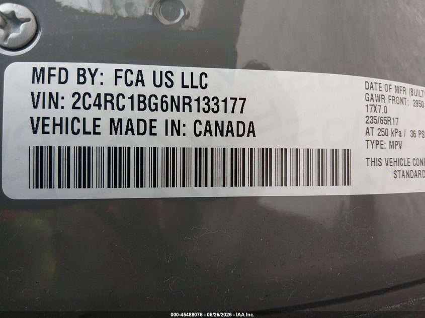 CHRYSLER PACIFICA - zdjęcie 9
