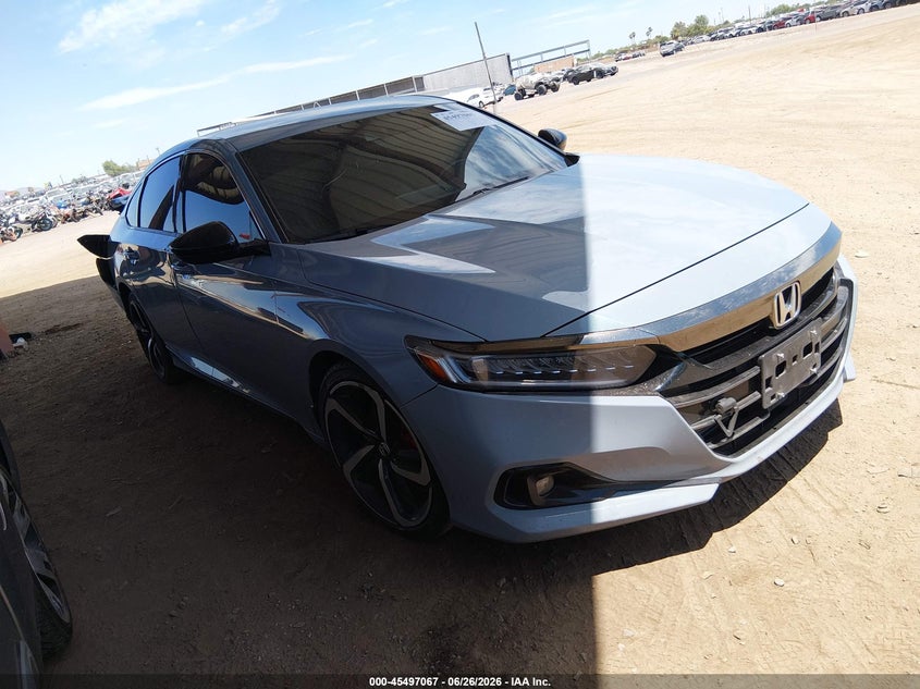2022 Honda Accord Sport VIN 1HGCV1F32NA121153