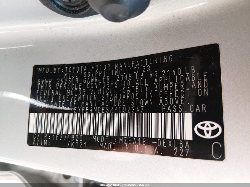 TOYOTA COROLLA - zdjęcie 9