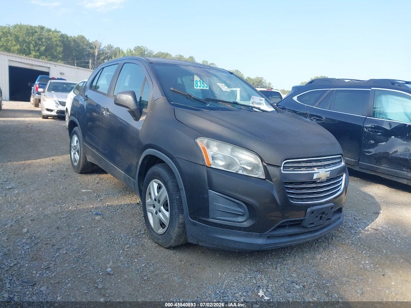 2016 Chevrolet Trax Ls VIN 3GNCJKSBXGL128836