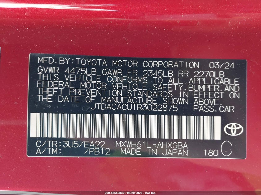 TOYOTA PRIUS PRIME - zdjęcie 9