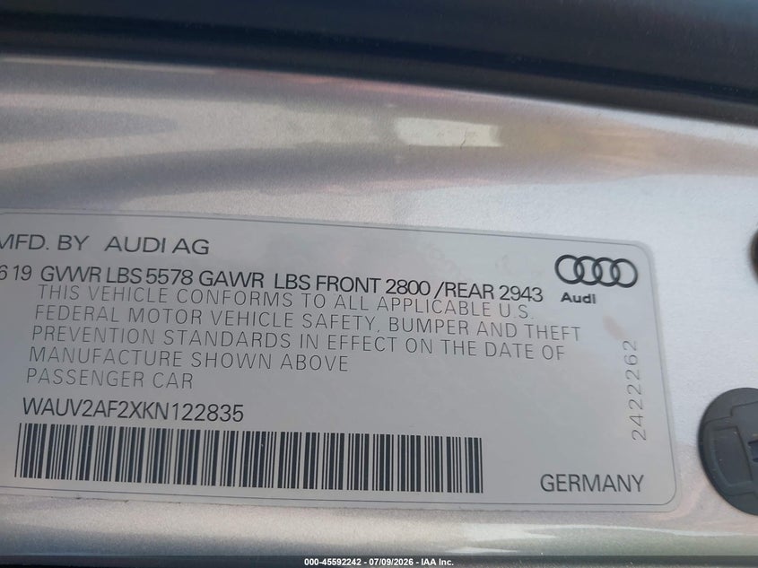 AUDI A7 - zdjęcie 9