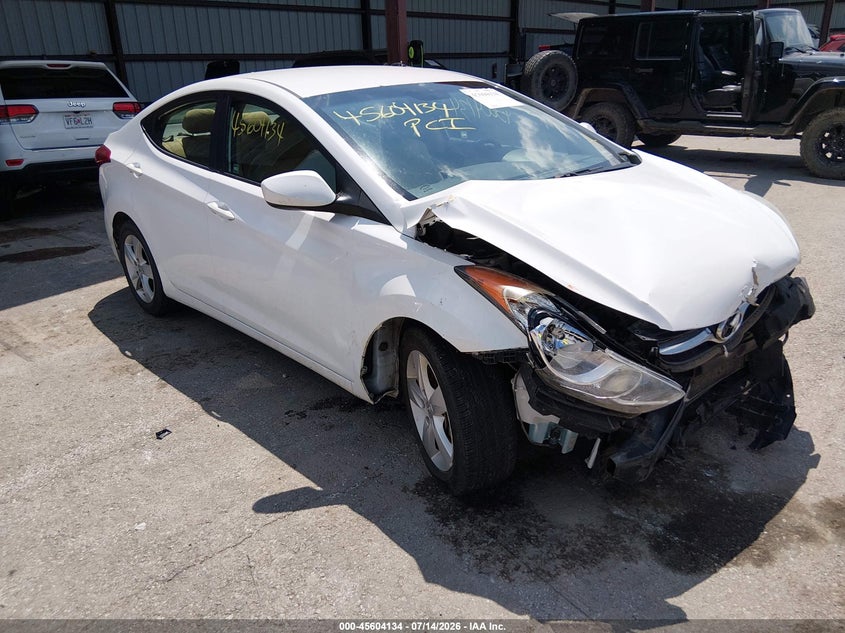 2013 Hyundai Elantra Gls VIN 5NPDH4AE7DH255359